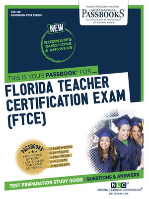 cover image of FLORIDA TEACHER CERTIFICATION EXAM (FTCE)